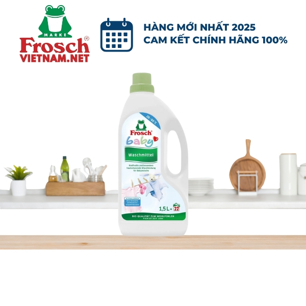 Chai Nước Giặt Dùng Cho Trẻ Em Hữu Cơ Frosch 1.5L